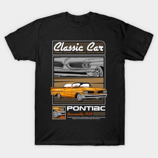 Bonneville American Car T-Shirt